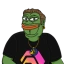 PEPE (PEPE) logo - PulseChain cryptocurrency down 0.05% (24h) trading at $0.0018