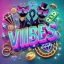 VIBES (VIBES) logo - PulseChain cryptocurrency down 0.08% (24h) trading at $0.000048275