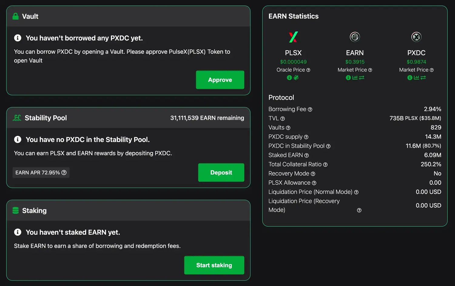 A screenshot of the website