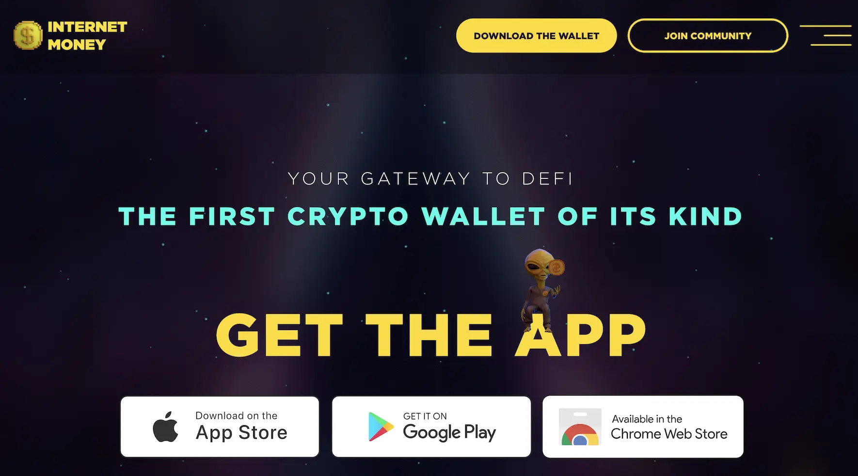 Screenshot from the website
