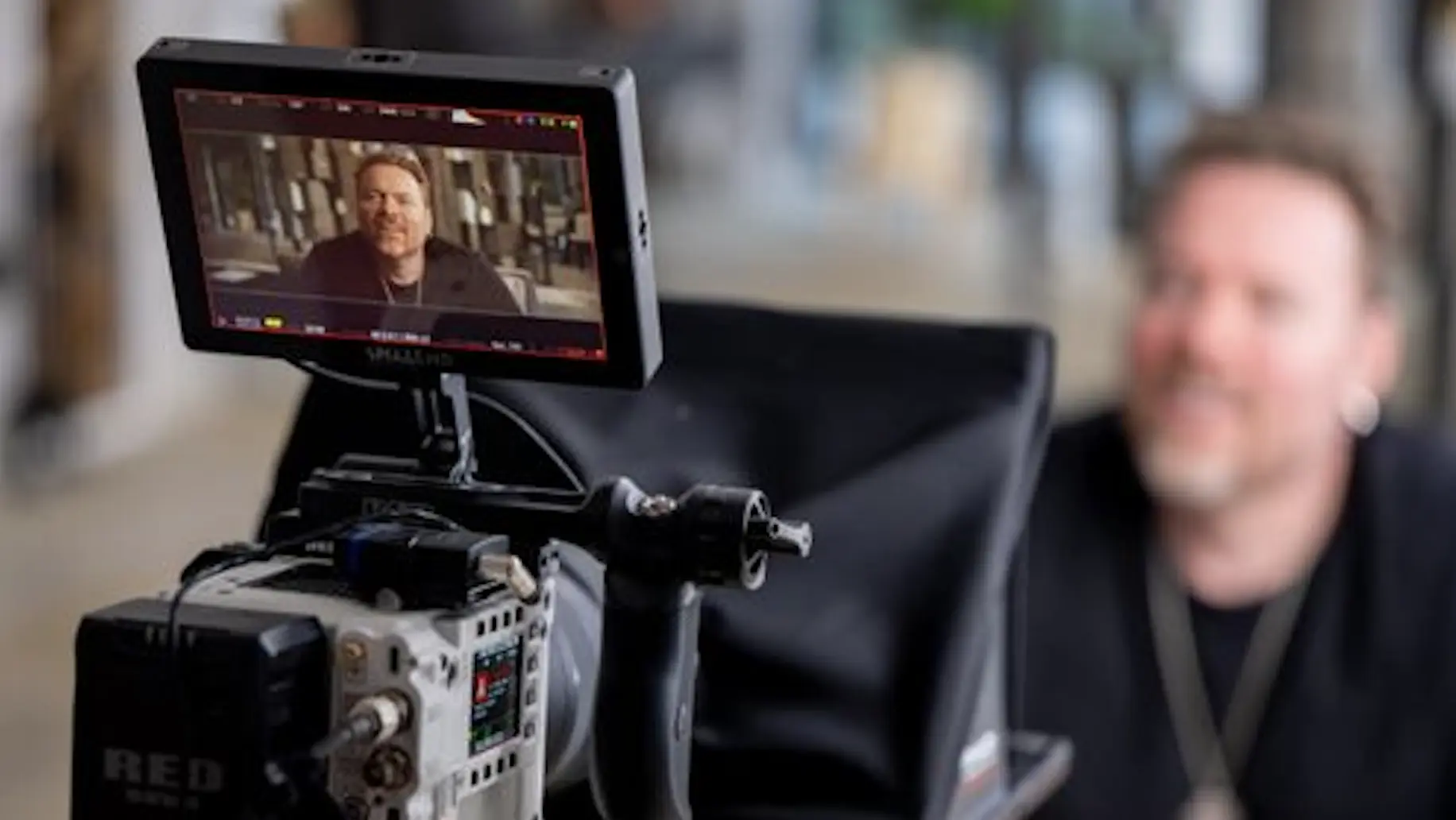 Behind the scenes images of Richard Heart