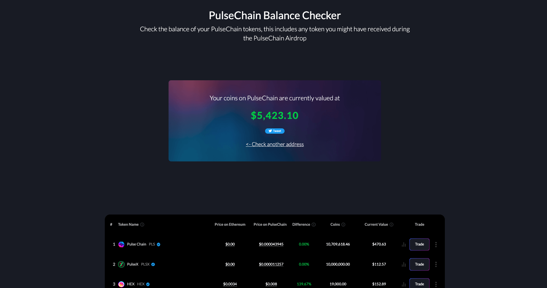 Balance Checker