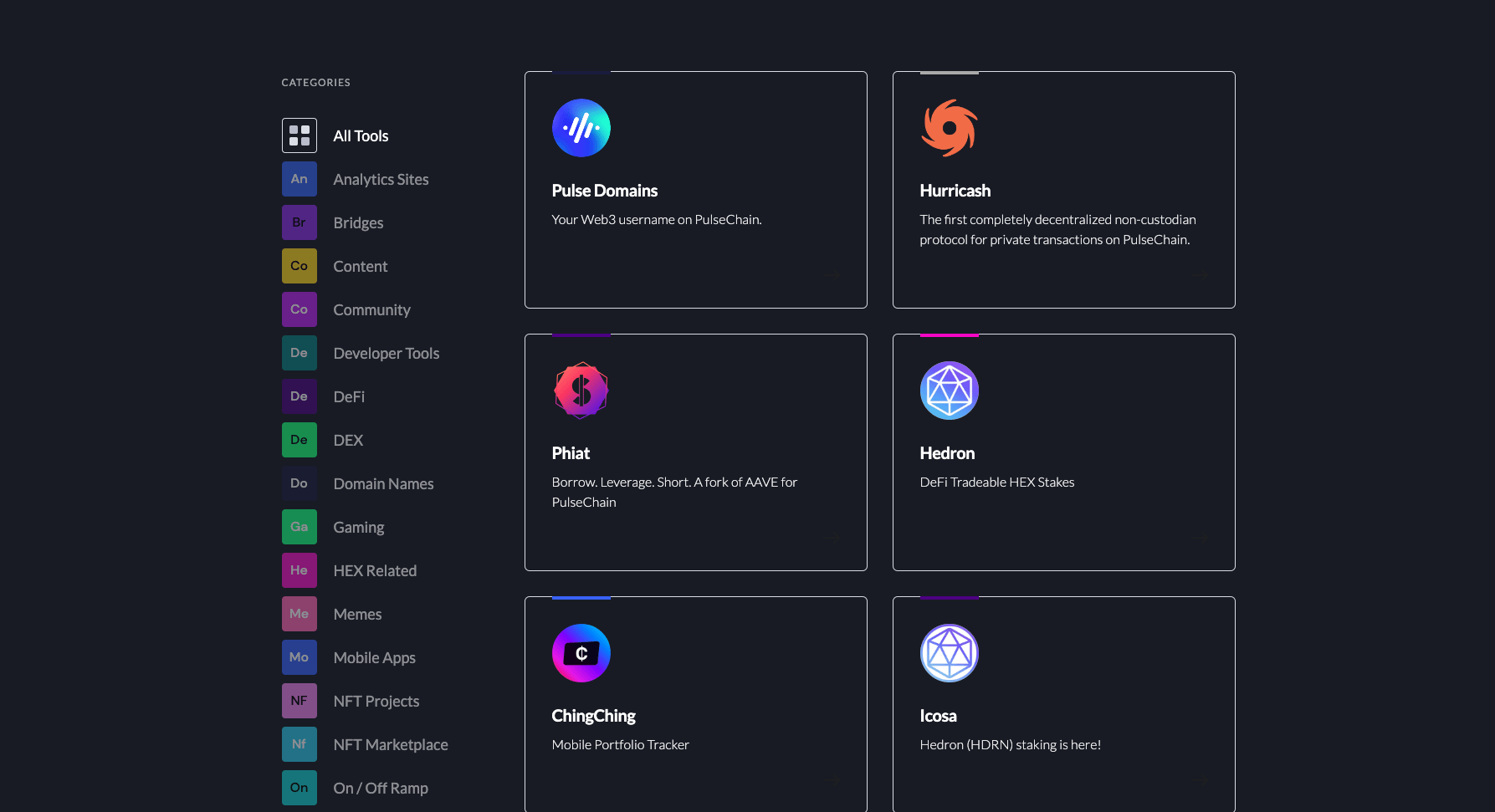 PulseChain App Ecosystem